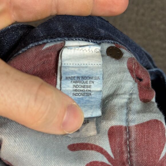 Lucky Brand Jeans Mens 36x30 Blue 121 Heritage Slim Fit Stretch Dark Wash Denim - Picture 5 of 16